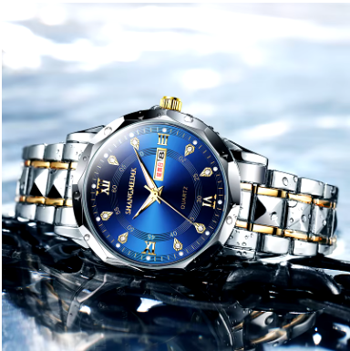 High-grade waterproof new men's watch